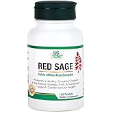 USTCM Red Sage Salvia Miltiorrhiza Complex Tablet 120 Tablets