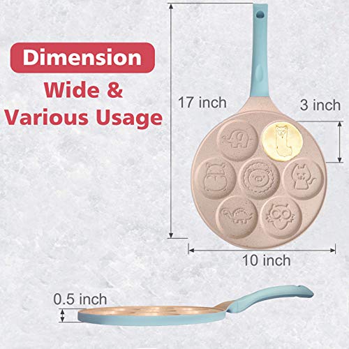 Pancake Pan Induction Pancake Griddle Nonstick Grill Pan Pancake Molds