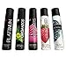 Wet Flavored Edible Lube, Premium Personal Lubricant, 1 Oz (4-Pack), Men, Women and Couples, Ideal for Foreplay, Paraben Free, Gluten Free, Stain Free, Sugar Free
