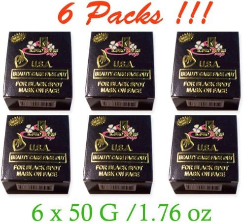 USA Soap 6 x K Brothers Soap Face Skin Whitening Anti Melasma Dark Black Spots+Free Shipping World Wide