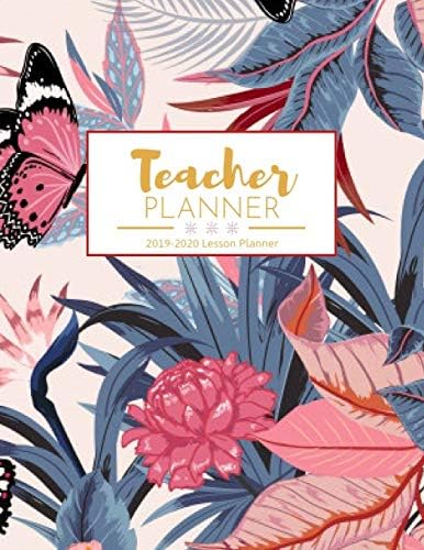 Teacher Planner 2019-2020: Teacher planner happy planner 2019-2020 (July 2019 through June 2020)