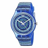 Swatch Unisex SUOS104 Analog Display Quartz Blue Watch
