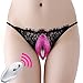 Panty Vibe Sexgene Mini Invisible Wearable Vibrator with Wireless Remote Control Vibrating Eggs Rechargeable Magnetic Charging Medical Silicone Clitoral Vibrator Massager for Women Couples (Pink)