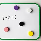 ZDZBLX Fridge Magnets 50 Pack 10 Colors Round Small Premium Magnets A001 view 3