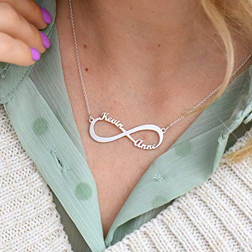2 name necklace for mom