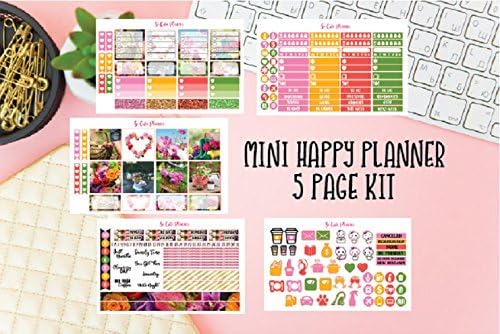 May Flowers Planner stickers Weekly Kit Mini Happy Planner sticker