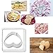 COKOSIM Mini Cookie Cutter Set,15 Piece Fruit Biscuit Cutters,Multi Vegetble Animal Fruit Cutter Shapes for Kids