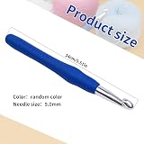 SUVSOON 9.0mm Crochet Hook Ergonomic Soft Handle Lightweight view 2
