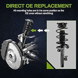 AUTOSAVER88 Front Pair Complete Strut and Spring