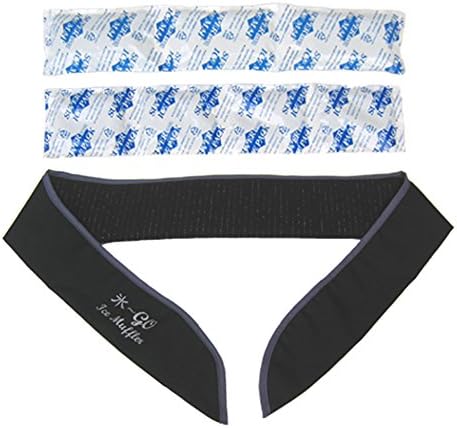 Ice Bandana 2 Cooling Pack Neck Collar Muffler Scarf Personal System Reusable