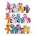 12 pcs (1 set) Little Pony Toys Figurines Playset, Cake decoration