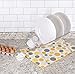 Ritz Polka Dot Reversible Absorbent Microfiber Dish Drying Mat, 21-inch by 14-inch, Daffodil Yellow