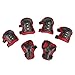 Physport 6 pcs Child Protective Gear Set Cycling Knee Pads and Elbow Pads with Wrist Guards
