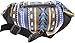 Fanny Pack Belt bag - Crossbody Waist Bag for Men or Women - Hands-Free, Waterproof Large Bumbag for Hiking, Running, and Travel (Gray Boho Aztec)