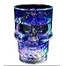 Fun Central AD006, 1 Pc, 14 oz Multicolor LED Liquid Activated Skull Mug, LED Skull Cups For Halloween and Pirate Theme Parties