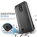 LG Aristo Case, LG Fortune Case, LG Phoenix 3 Case, LG Risio 2 Case, LG K4 Case, LG Rebel 2 LTE Case, TJS Hybrid Shock Absorbing Resistant Rugged Armor Carbon Fiber Back Hard TPU Inner Layer (Black)