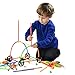 Playlearn Large 800 Piece Straws Builders Construction Building Toy with Wheels - Giant Pack with Special Colored Connectors