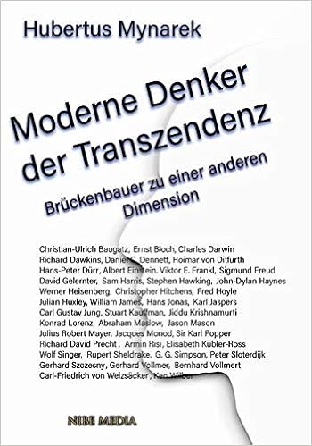 Moderne Denker Der Transzendenz Amazon De Mynarek Hubertus Bucher