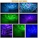 [Generation 3] Weirdbeast Remote Control Ocean Wave Project Sleep Night Lights with Built-in Ambient Audio Bedroom Living Room Decoration Lamp for Kids/Adult - Black