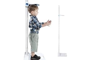 JJFFTAO Aluminum Alloy Height Measurement,Adult Child Height Measure,Portable Height Measuring Rod 8-82 inch/20-210 cm/Unit with cm & inch,for Home,Office,Gym,Medical Examination,Medical