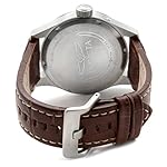 Invicta-Mens-I-Force-Stainless-Steel-and-Brown-Leather-Quartz-Watch-Brown-Model-0765