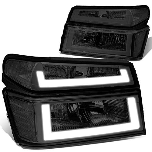 thumbnail image 2 of Zpeedstarz 4-Piece Headlight & Bumper Lamp Set For 2004-2012 Chevy Colorado / GMC Canyon – Black Housing, Clear Lens 2 of 6