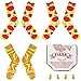 Fairly Odd Novelties Pizza Socks Funny Colorful Novelty Men's and Women's Unisex Dress Socks