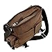 OCT17 Men Messenger Bag 14 inch College Shoulder Canvas Vintage Crossbody Military Satchel Bag Laptop