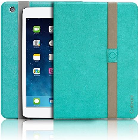iPad Air Cover Case, Colorant Book Cover Standing Case for iPad Air 1, 2, and 3 (Mint)