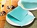 BLUE PANDA Teal Green Party Decorations, Paper Napkins (5 x 5 In, 200 Pack) - Party Decoration - Teal Green Napkins - Christmas Napkins