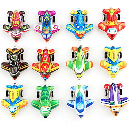 image for FMRXK Pull Back Aircraft 32 Pack Set of Toy Plane Party Favor Mini Toy