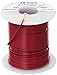 Remington Industries 28UL1007STRRED UL1007 28 AWG Gauge Stranded Hook-Up Wire, 300V, 0.0126
