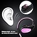 Ourlife Bluetooth Headphones, Wireless Headphones Sport w/Mic IPX5 Waterproof HD Stereo Sweatproof Earbuds for Gym Running Workout 8 Hour Battery Bluetooth V4.1 (Pink)