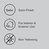 Leyland Wood & Metal Quick Dry Satin Black 750ml Interior Exterior view 6