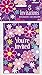 Unique Party Card Floral Invitations (Pack of 8) (20cm x 11cm) (Purple/Pink)
