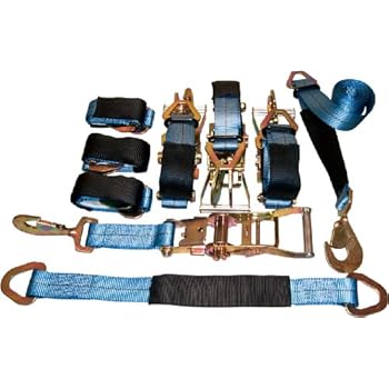 4 Axle Strap Tie Downs 24
