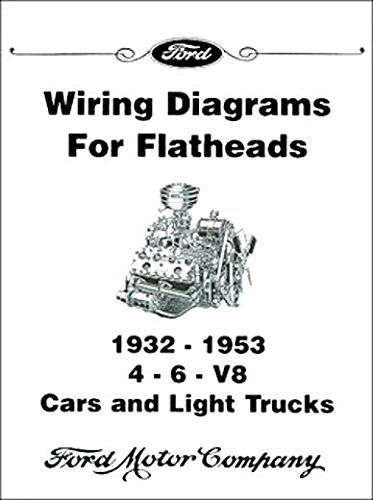 1932 1933 1934 1935 1936 1937 1938 1939 1940 1941 1942 Ford Car Truck Electrical Wiring Diagrams For Flatheads 4 Cyl 6 Cyl V 8 Ford Motors Amazon Com Books
