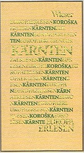 Europa Erlesen Karnten Amazon De Wieser Lojze Bucher