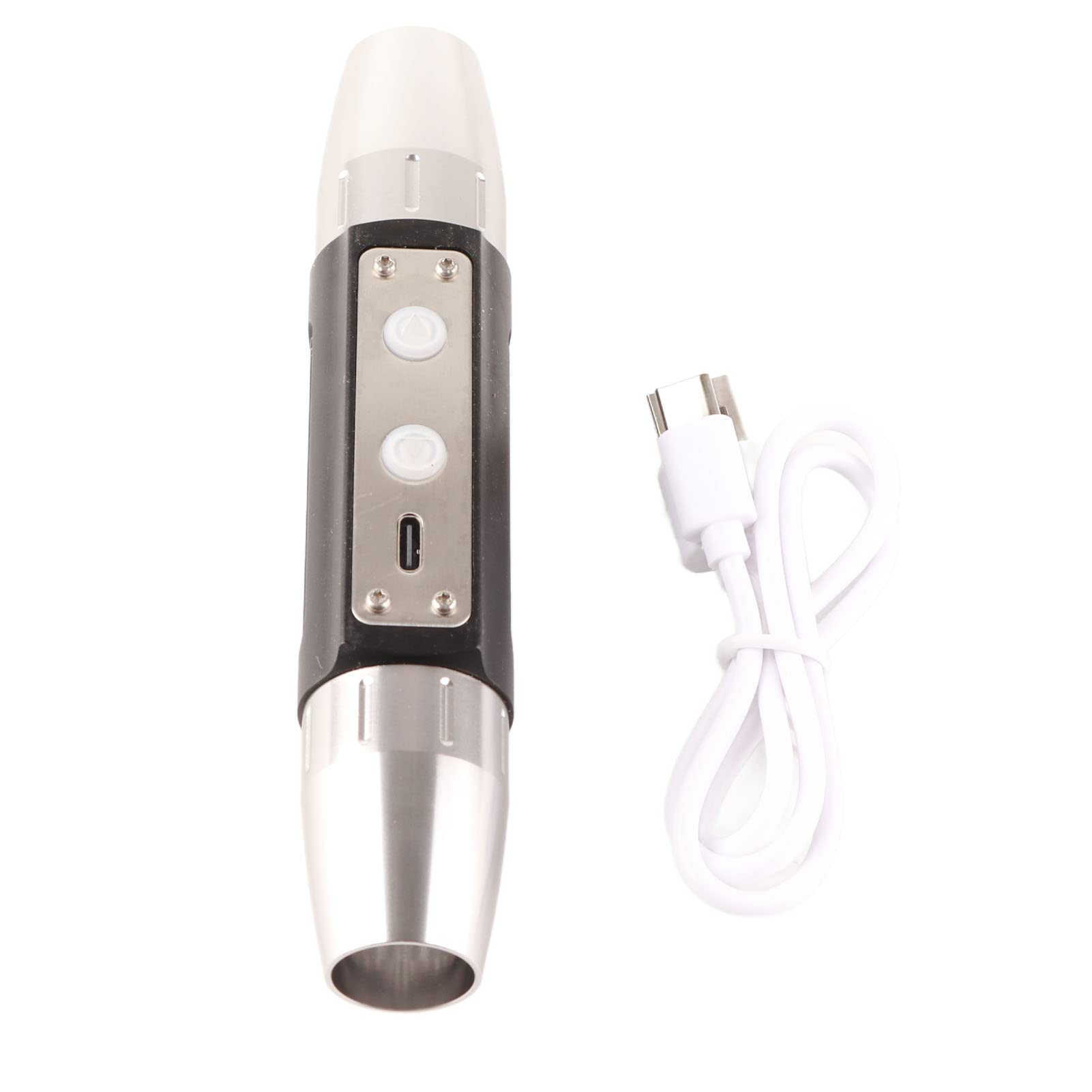 TOPINCN Jade Flashlight, 8W Detector Lamp USB Rechargeable 6 Lights Expert Jade Flashlight Bright Torch for Jewelry Appraisal Super Bright