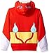 Yo Kai Watch Boys' Little Jibanyan Costume Zip Hoodie, Red, Medium/5/6