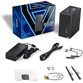 ASRock DeskMini B760 Series Ultra-Compact Mini-PC Barebone System, Supports 14th/13th/12th Gen Intel Core Processors, DDR4-3200, Blazing M.2 PCIe 5.0, USB 3.2 Gen2x2 Type-C, DisplayPort/HDMI/VGA