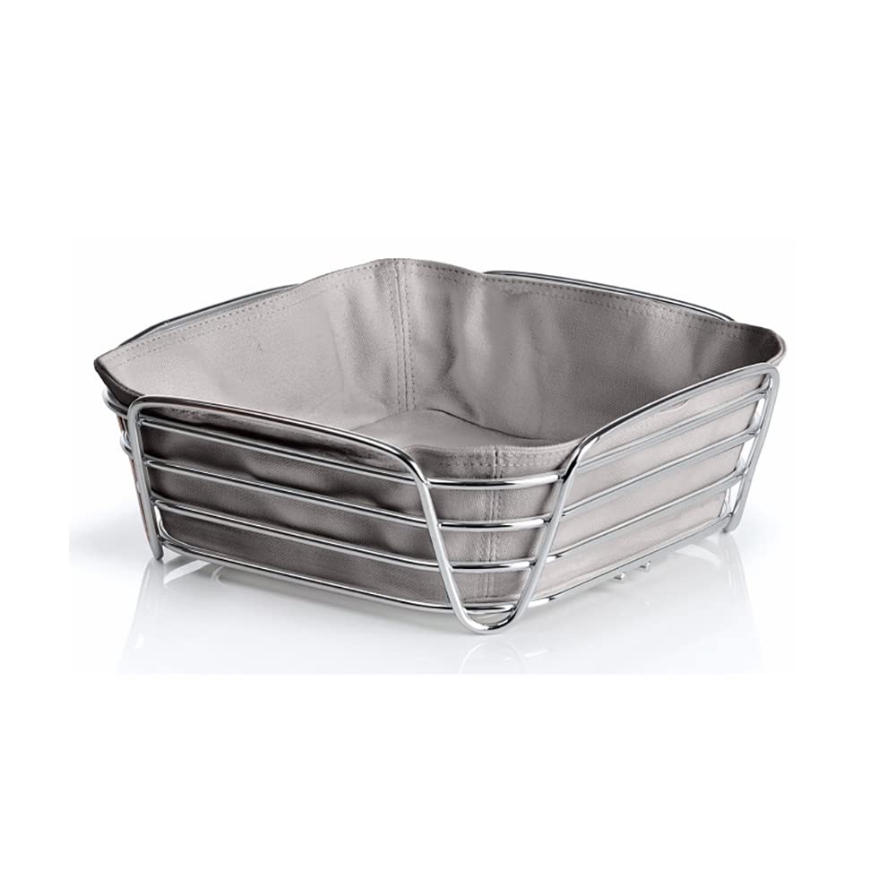 Blomus Delara Bread basket., Moonbeam, Large