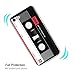 TNCY Heavy Duty Durable TPU Bumper Soft Back Cover Retro Cassette Tape Phone Case Compatible with iPhone 7 Plus iPhone 8 Plus 5.5 Inch