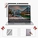 Magnetic Privacy Laptop Screen Filter Compatible with MacBook Pro 15 - Anti Glare & Anti Blue Light Privacy Screen Filter with Webcam Cover