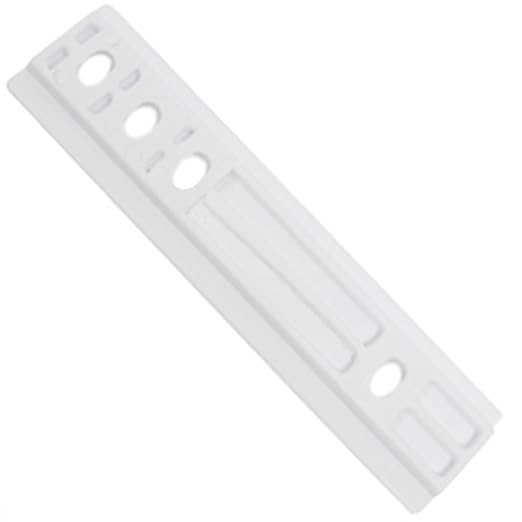 SPARES2GO Integrated Built in Decor Door Slide Rail for TEKA Fridge