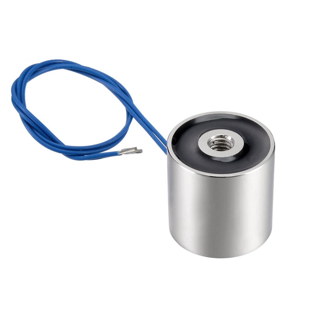 uxcell 80x38mm DC12V 1000N Electric Sucking Disc Solenoid Lift Holding Electromagnet