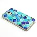 BAISRKE Galaxy S5 Case, Clear TPU Silicone Gel Back Cover Skin Soft Case for Samsung Galaxy S5 i9600 Many Blue Lanterns Style