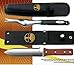 Oakridge Garden Hori Hori Knife and Hand Weeder Set Gardening Tools for Master Gardeners -Has Sheath -Loved by Hunters, Hikers, Campers, Metal Detecting or Fishers Guaranteed Lifetime Use
