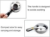 Lixada Stainless Steel Alcohol Cooker Portable Fondue Burner Camping Spirit view 3