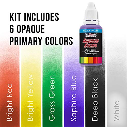 5 Airbrush+Professional+Master+Multi+Purpose+Airbrushing